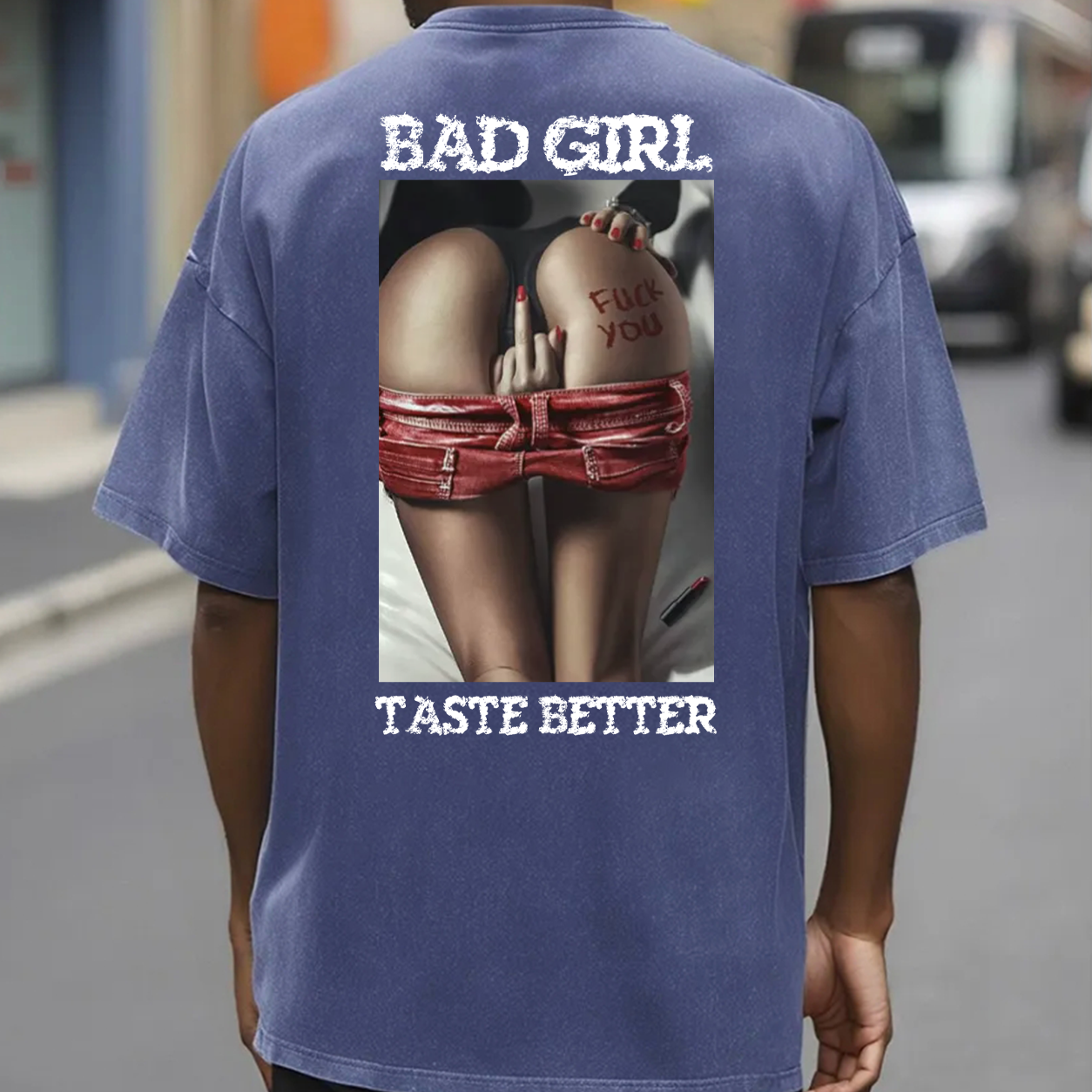 Bad Girl Bondage Pin-Up Graphic T-Shirt & Hoodie