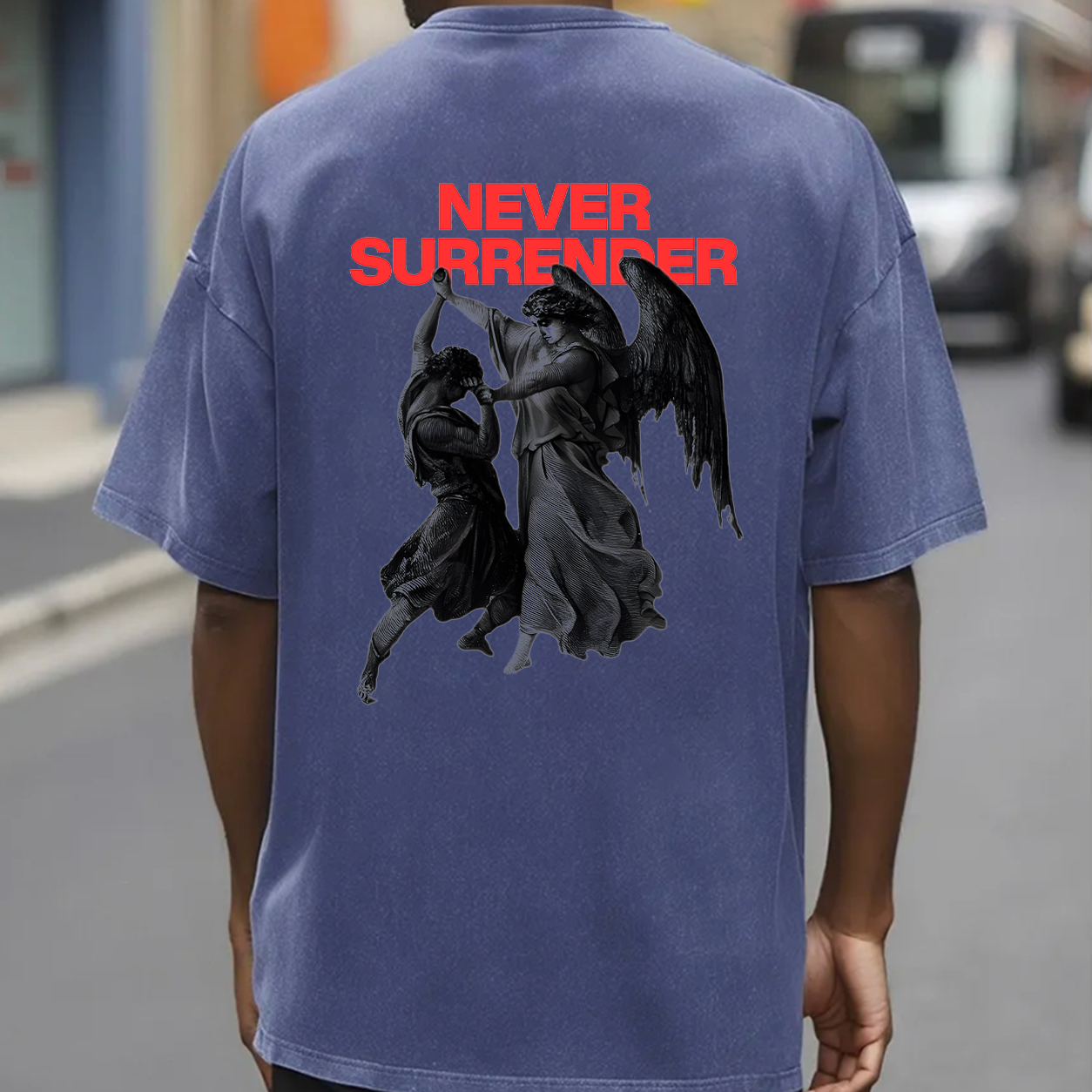 Never Surrender Fallen Angel T-Shirt & Hoodie