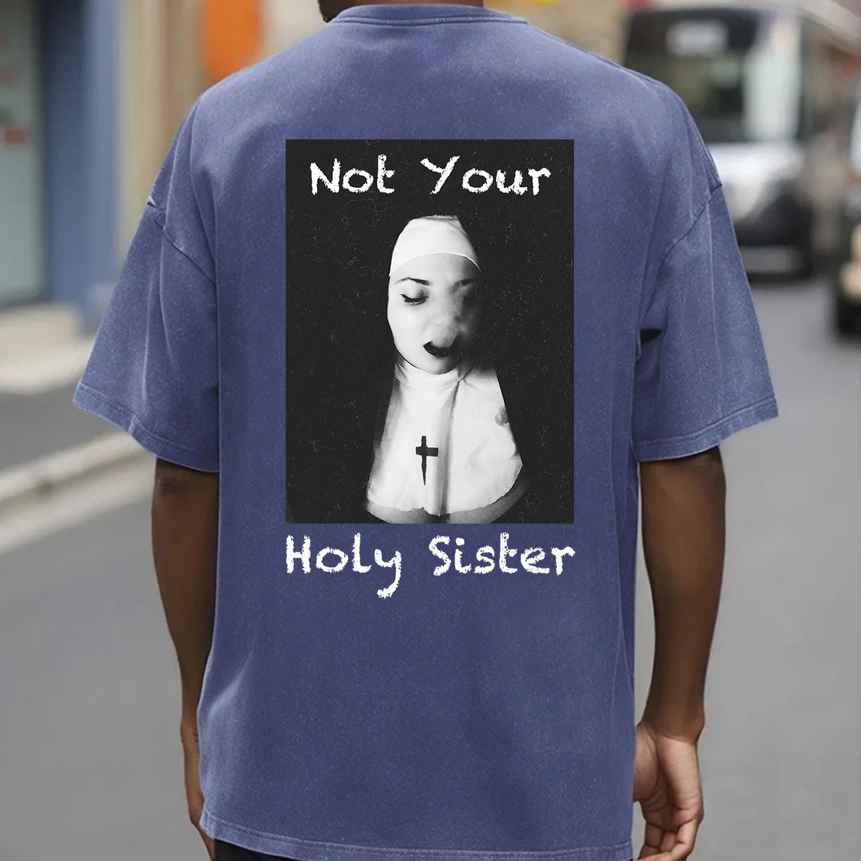 Not Your Holy Sister Vintage Nun T-Shirt & Hoodie