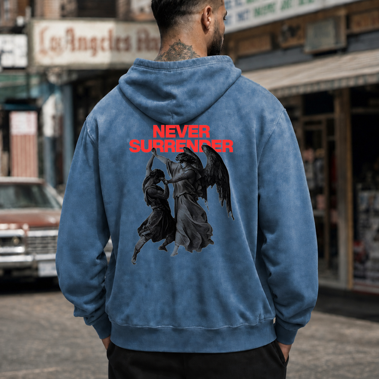 Never Surrender Fallen Angel T-Shirt & Hoodie