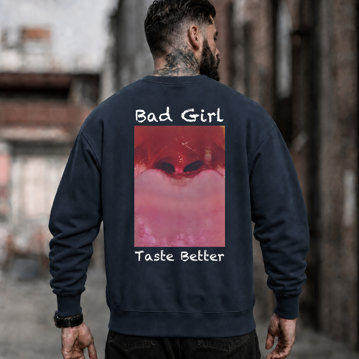 Bad Girl Taste Better Red Graphic T-Shirt & Hoodie