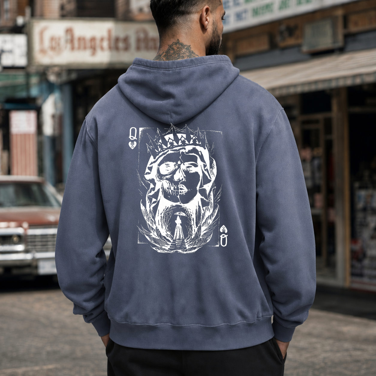 Skull King Playing Card Graphic T-Shirt & Hoodie