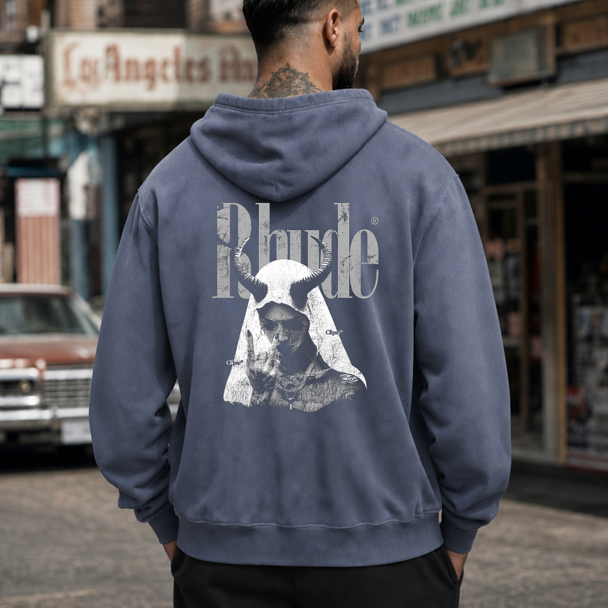 Rude Horned Nun Gothic Graphic T-Shirt & Hoodie