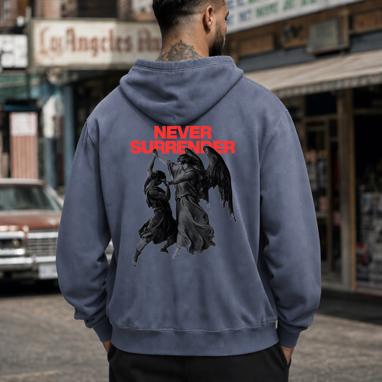 Never Surrender Fallen Angel T-Shirt & Hoodie