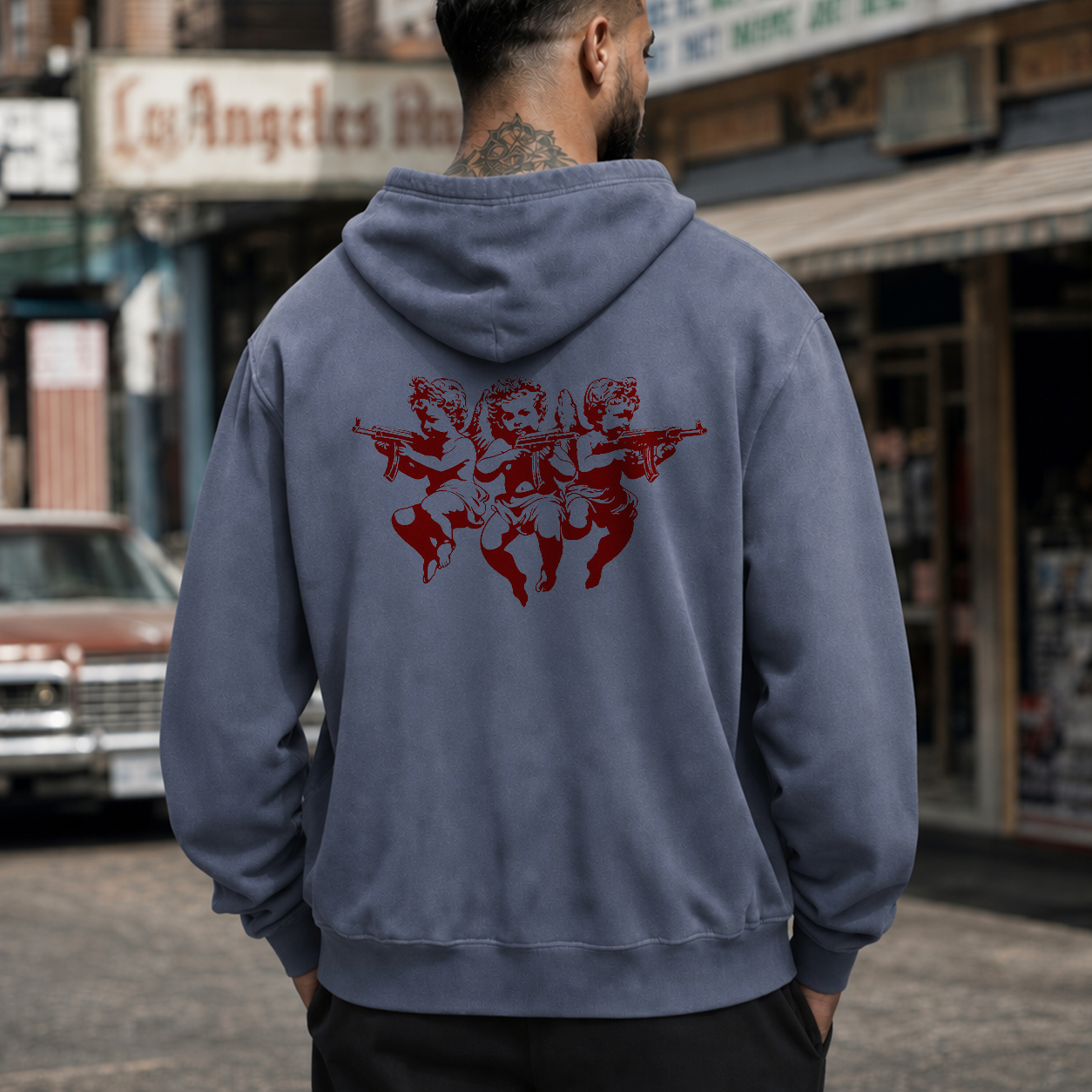 Armed Cherub Angels Graphic T-Shirt & Hoodie