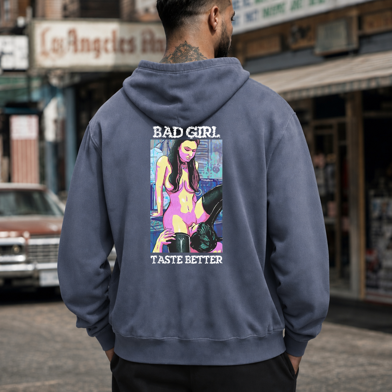 Bad Girl Taste Better Pin-Up T-Shirt & Hoodie