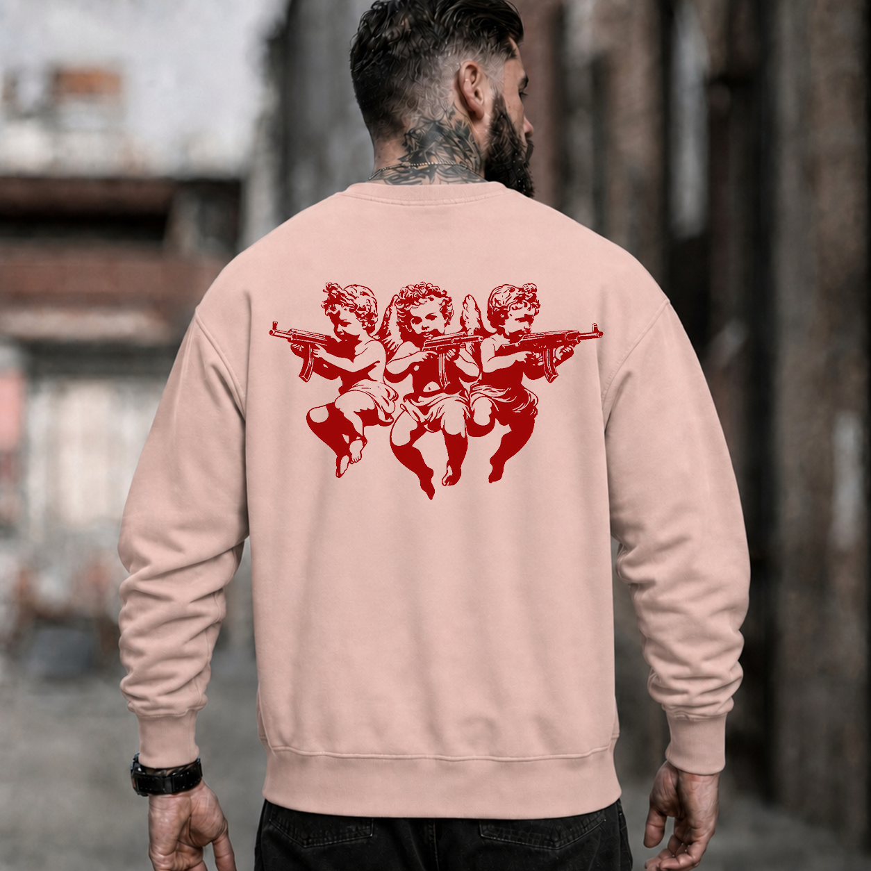 Armed Cherub Angels Graphic T-Shirt & Hoodie