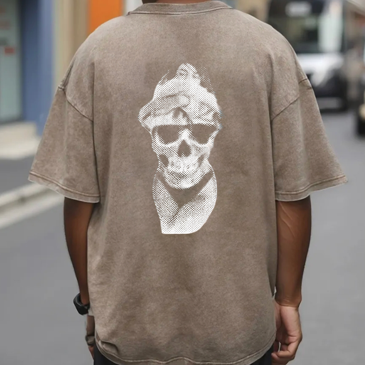 Skull Bandana Streetwear Graphic T-Shirt & Hoodie