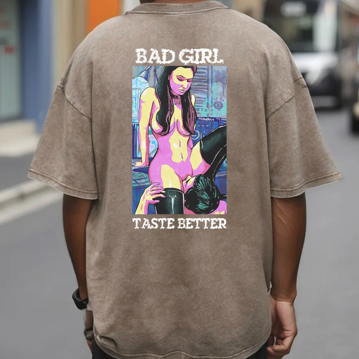 Bad Girl Taste Better Pin-Up T-Shirt & Hoodie