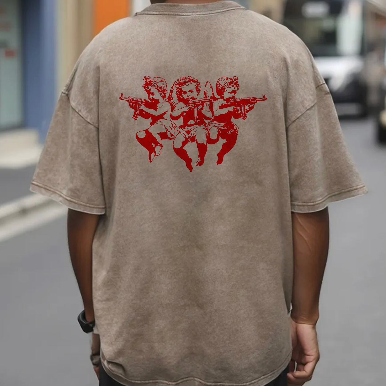 Armed Cherub Angels Graphic T-Shirt & Hoodie