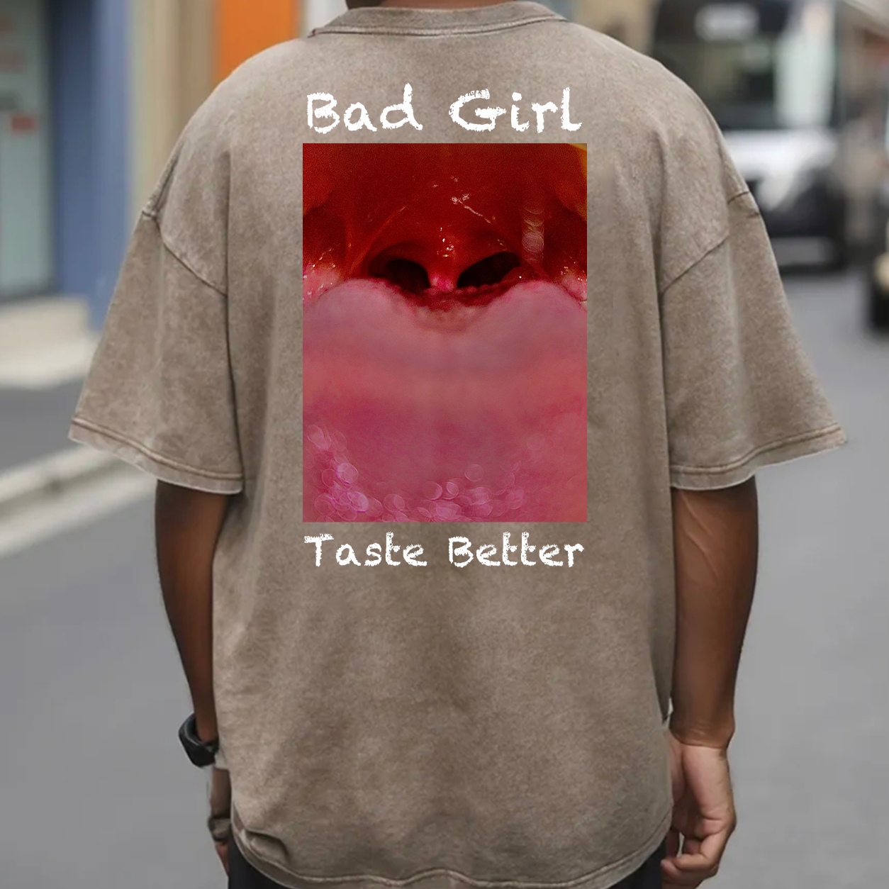 Bad Girl Taste Better Red Graphic T-Shirt & Hoodie