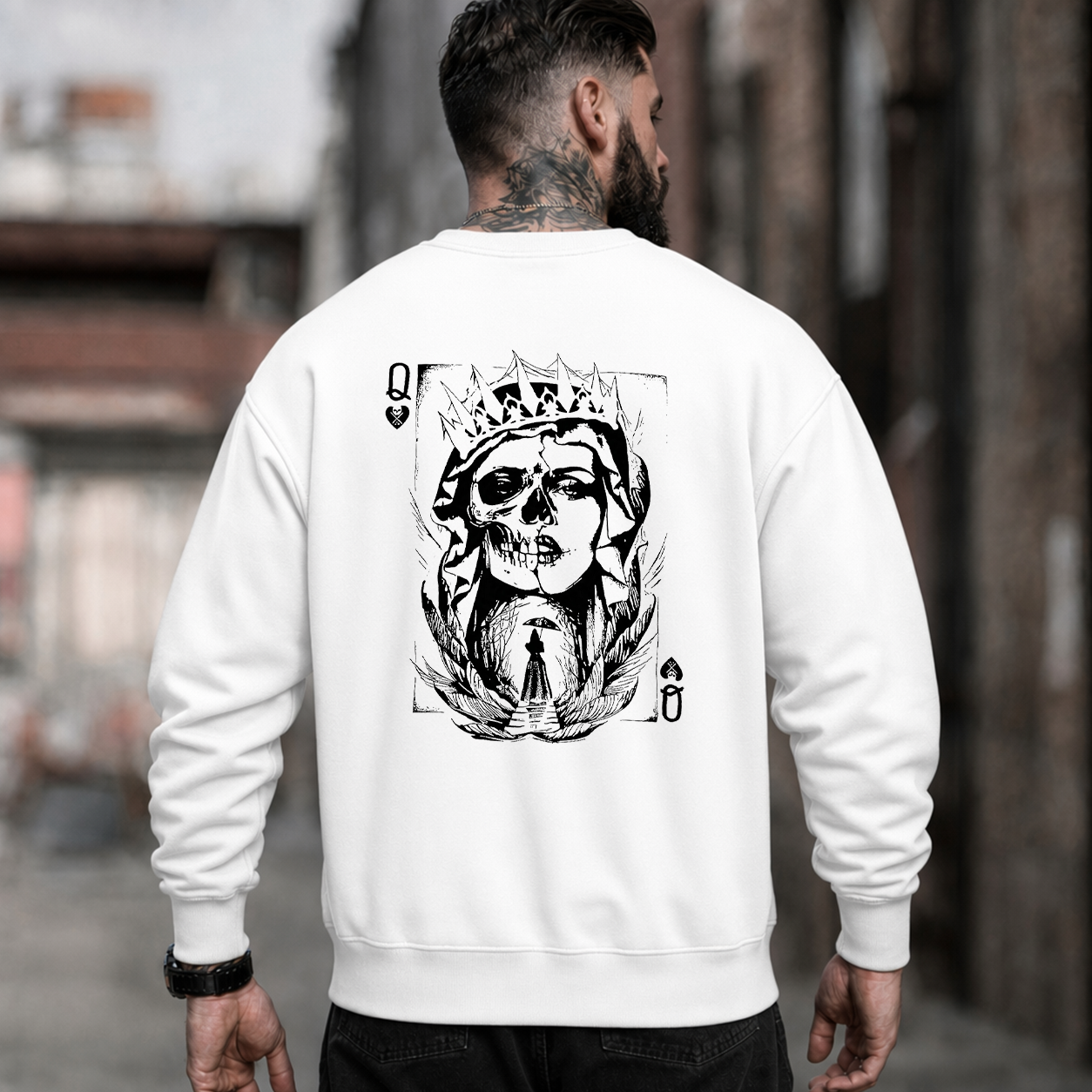 Skull King Playing Card Graphic T-Shirt & Hoodie
