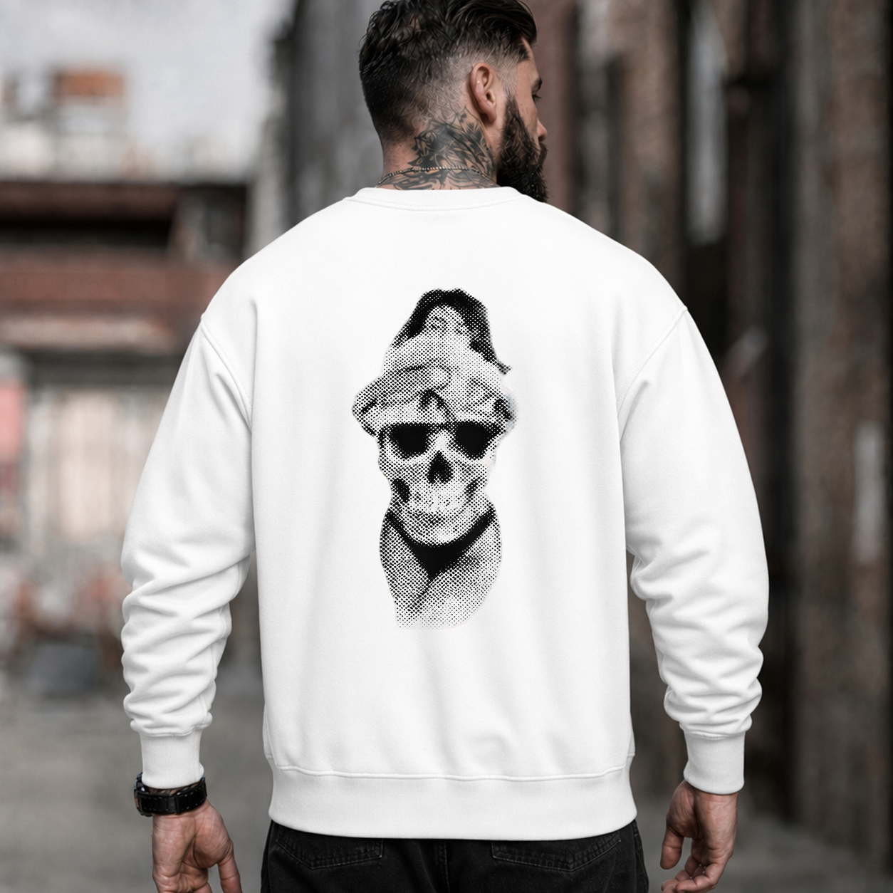 Skull Bandana Streetwear Graphic T-Shirt & Hoodie