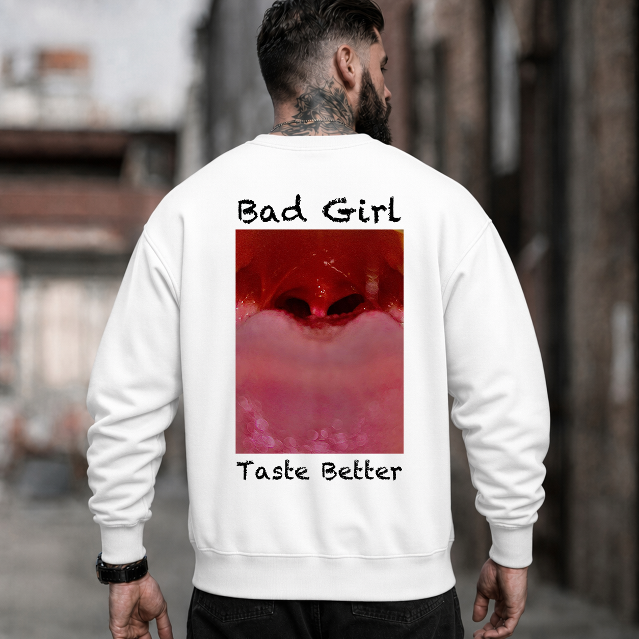 Bad Girl Taste Better Red Graphic T-Shirt & Hoodie