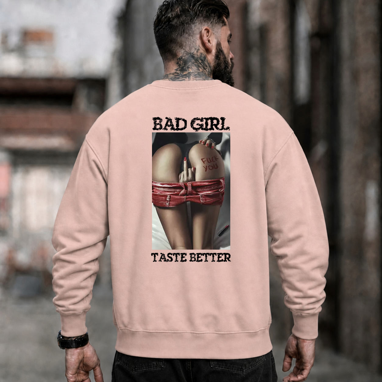 Bad Girl Bondage Pin-Up Graphic T-Shirt & Hoodie
