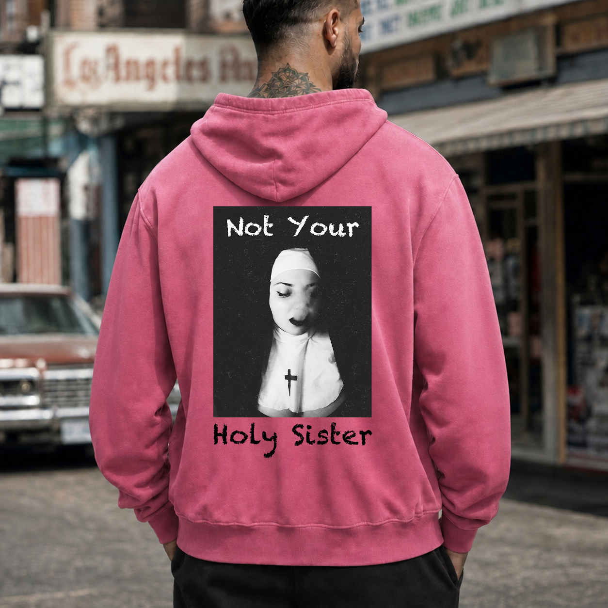 Not Your Holy Sister Vintage Nun T-Shirt & Hoodie