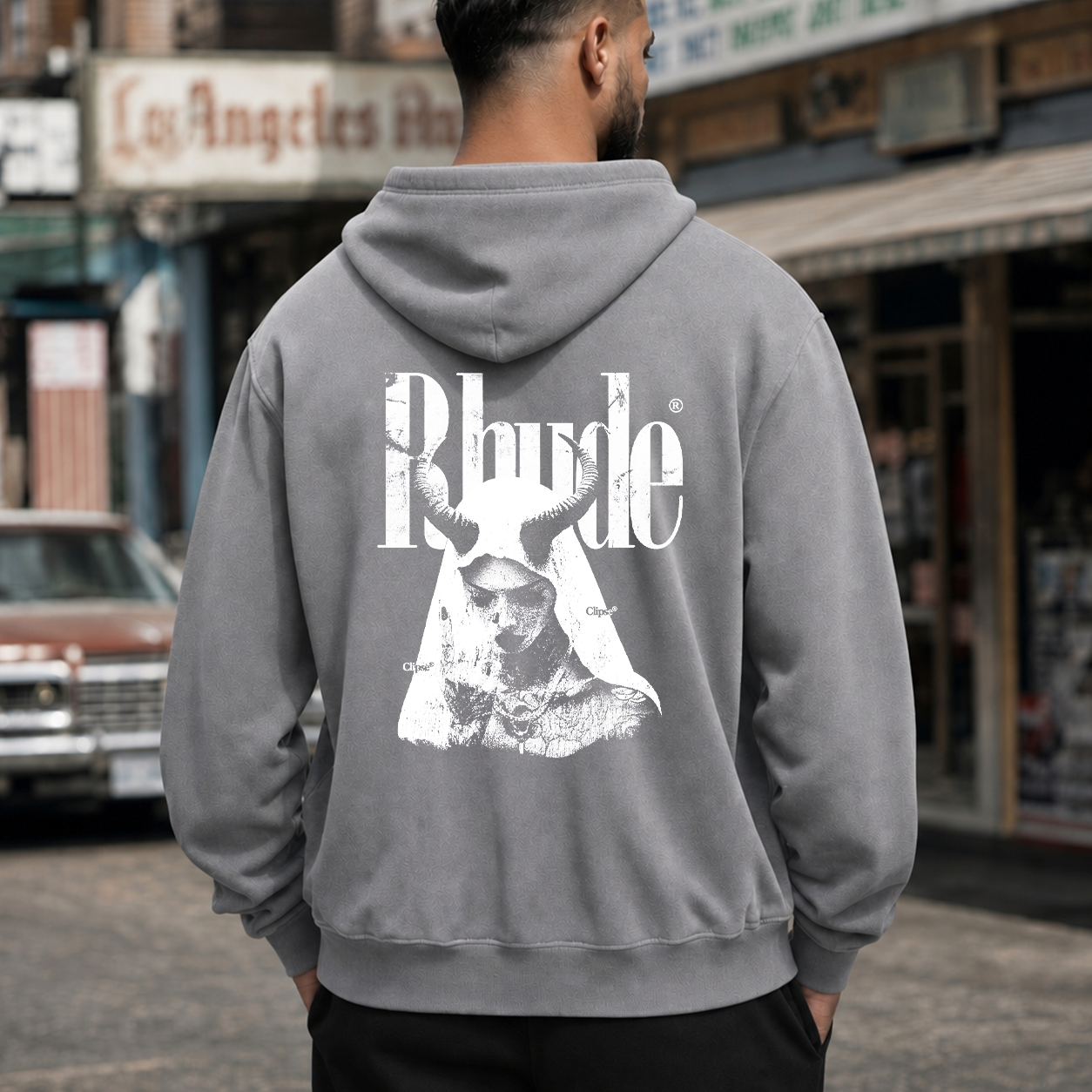 Rude Horned Nun Gothic Graphic T-Shirt & Hoodie
