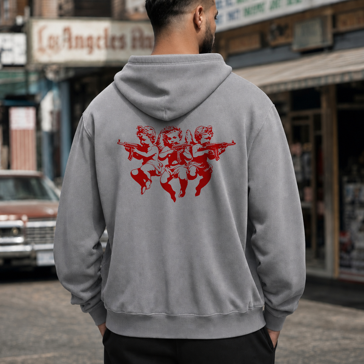 Armed Cherub Angels Graphic T-Shirt & Hoodie