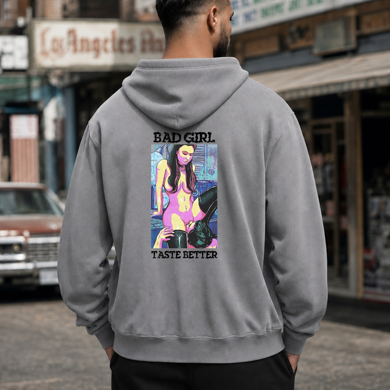 Bad Girl Taste Better Pin-Up T-Shirt & Hoodie