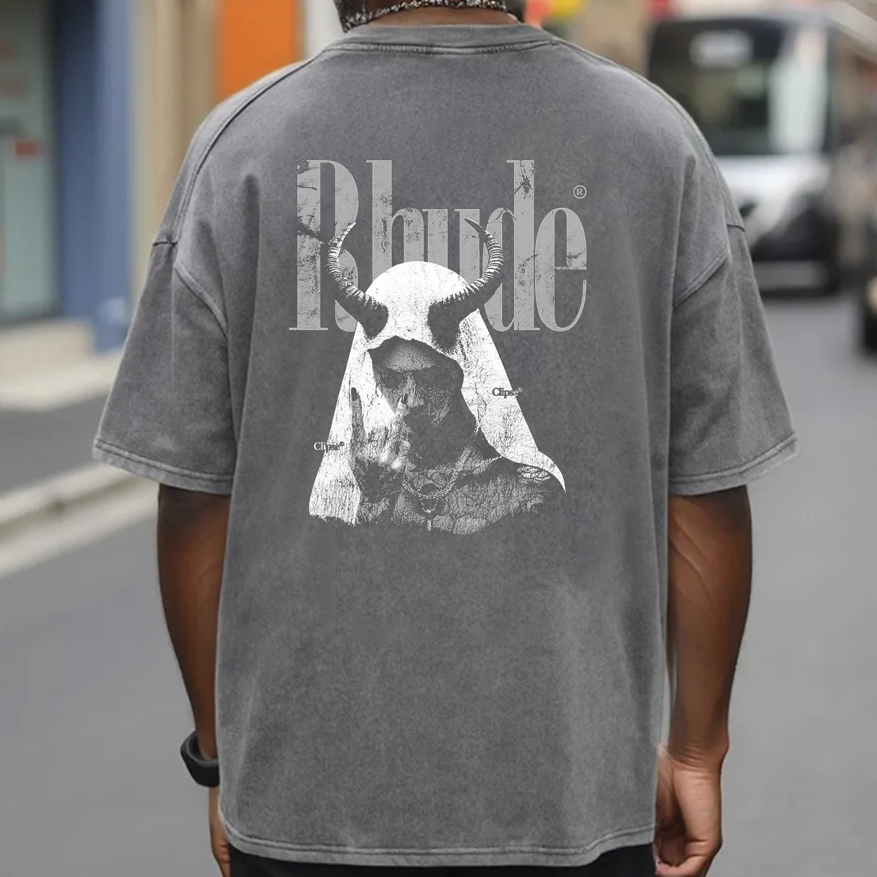 Rude Horned Nun Gothic Graphic T-Shirt & Hoodie