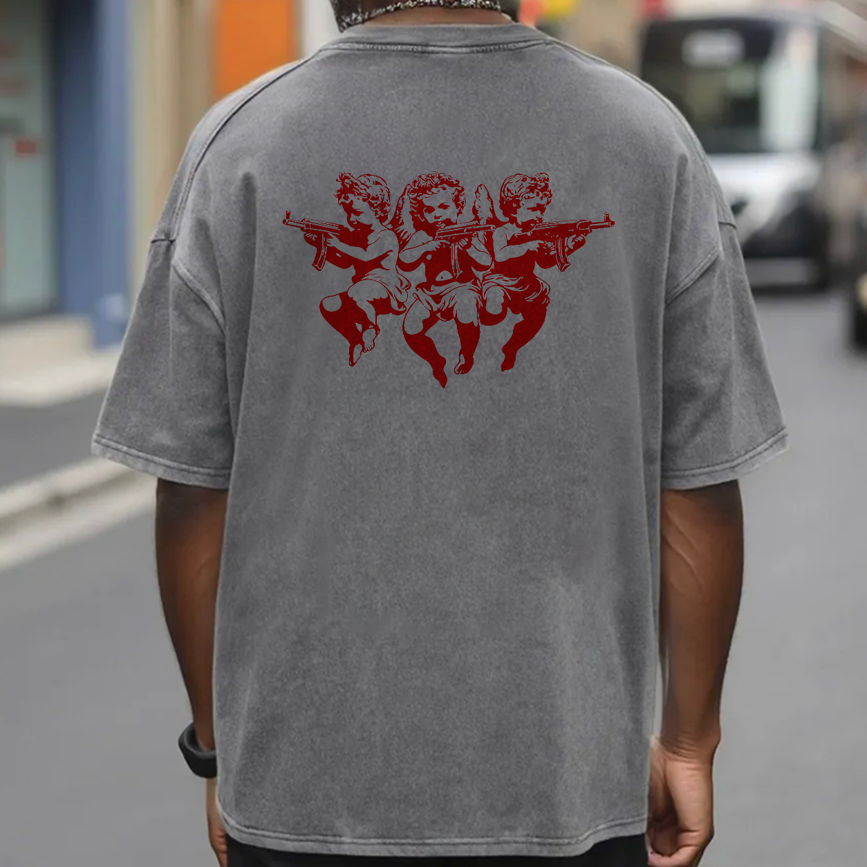 Armed Cherub Angels Graphic T-Shirt & Hoodie