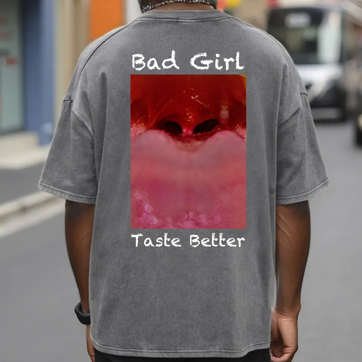 Bad Girl Taste Better Red Graphic T-Shirt & Hoodie