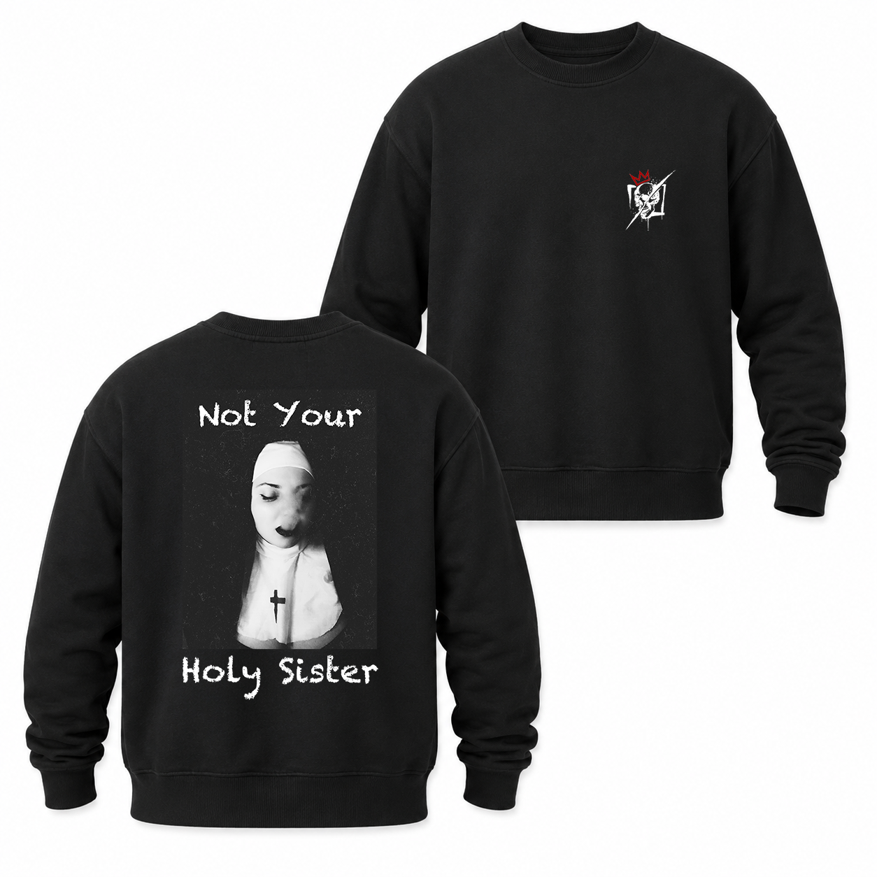 Not Your Holy Sister Vintage Nun T-Shirt & Hoodie