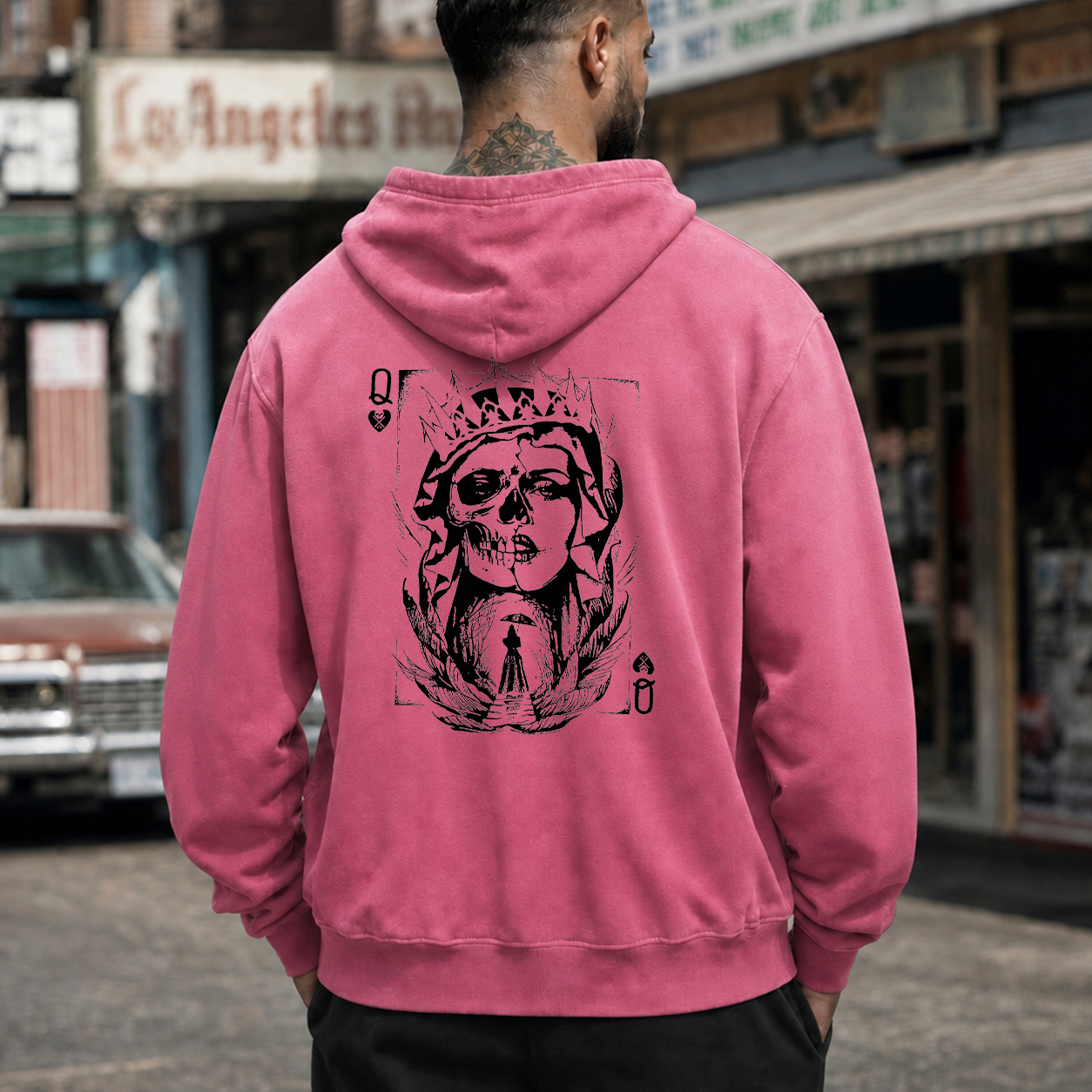 Skull King Playing Card Graphic T-Shirt & Hoodie