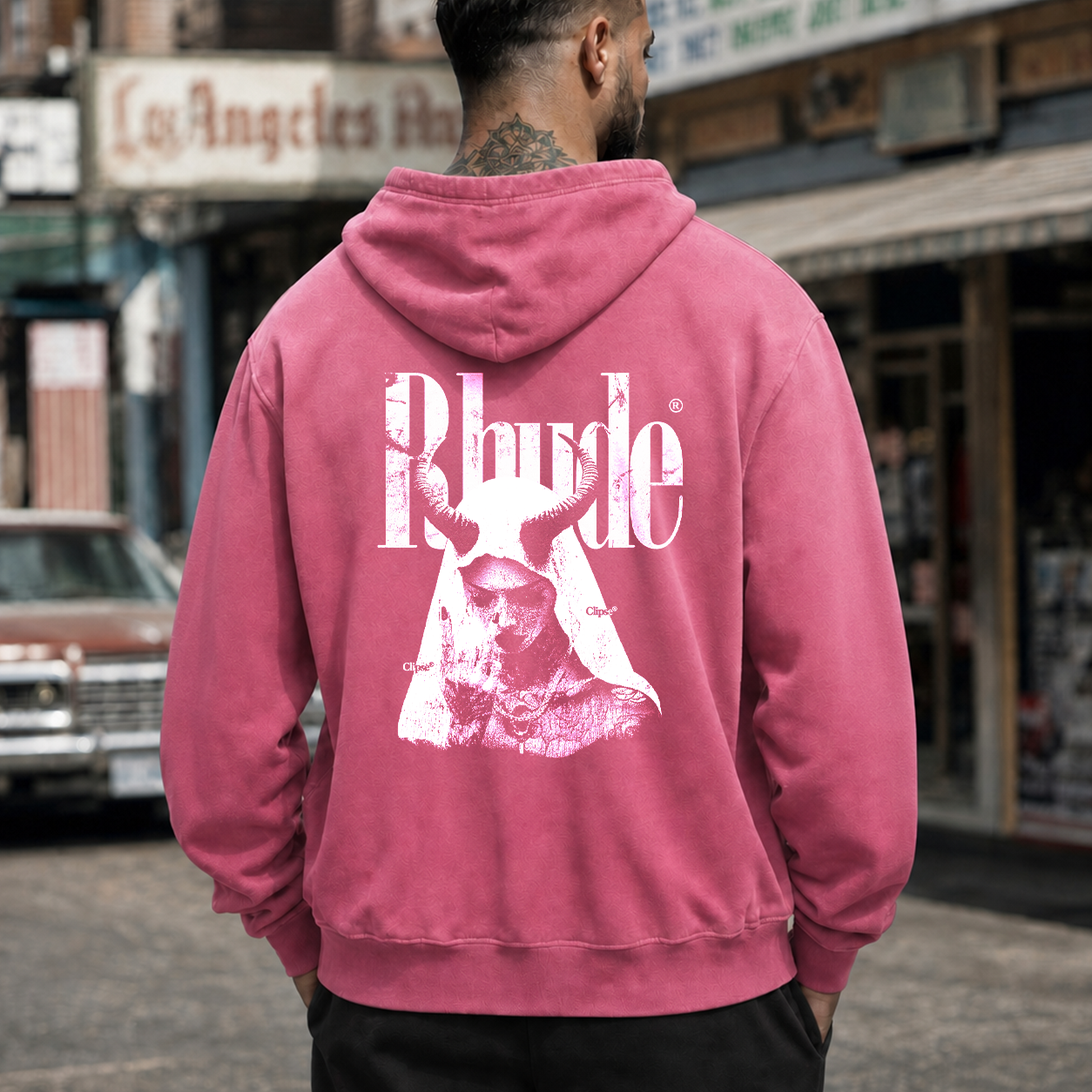 Rude Horned Nun Gothic Graphic T-Shirt & Hoodie