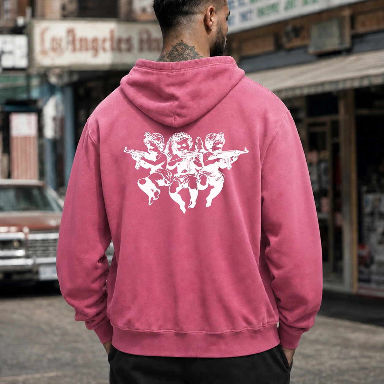 Armed Cherub Angels Graphic T-Shirt & Hoodie