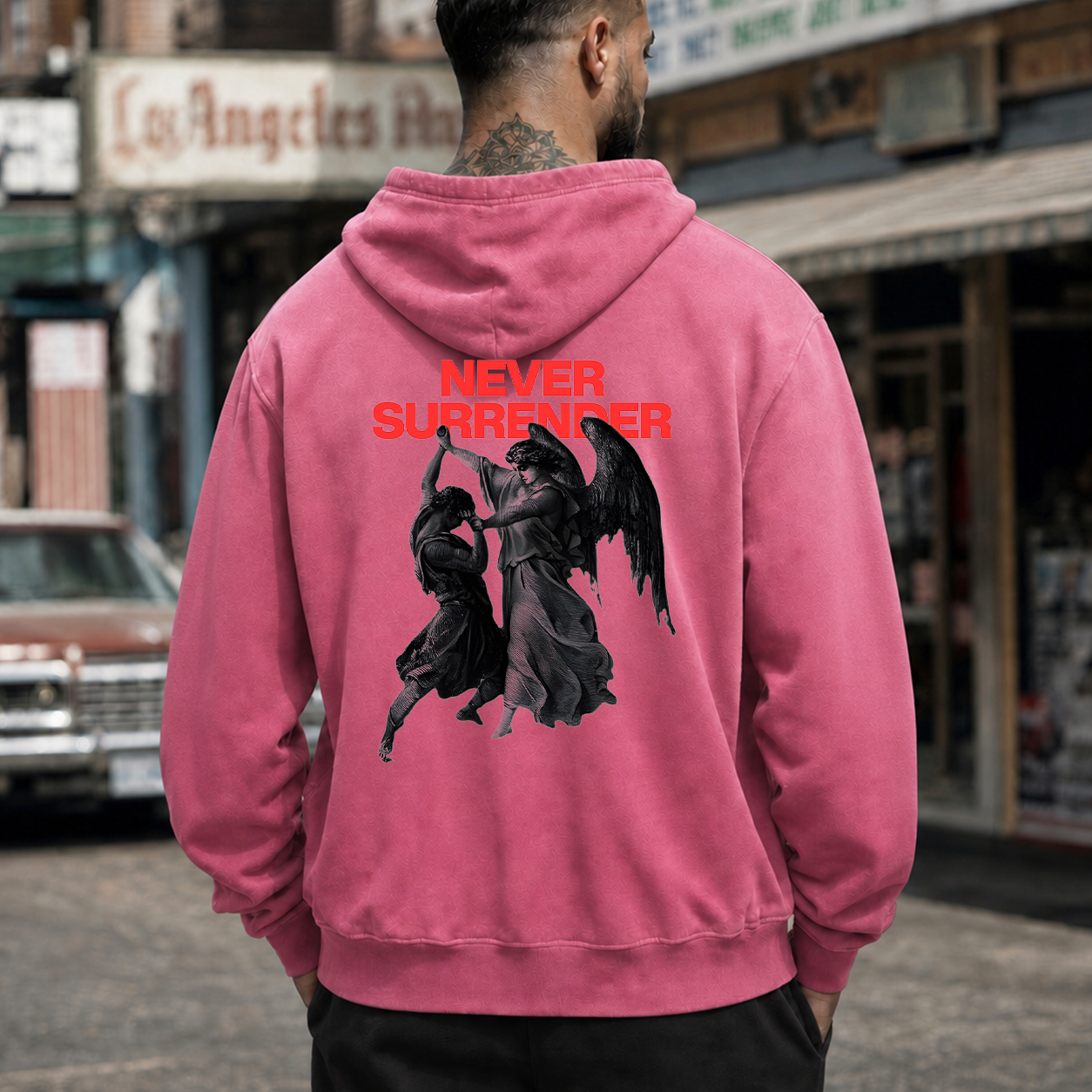 Never Surrender Fallen Angel T-Shirt & Hoodie