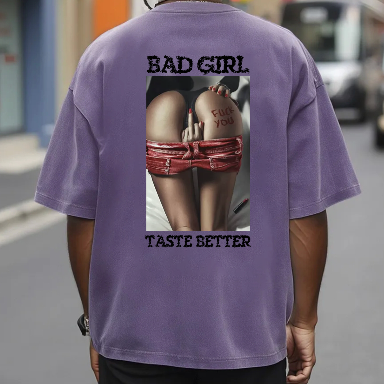 Bad Girl Bondage Pin-Up Graphic T-Shirt & Hoodie