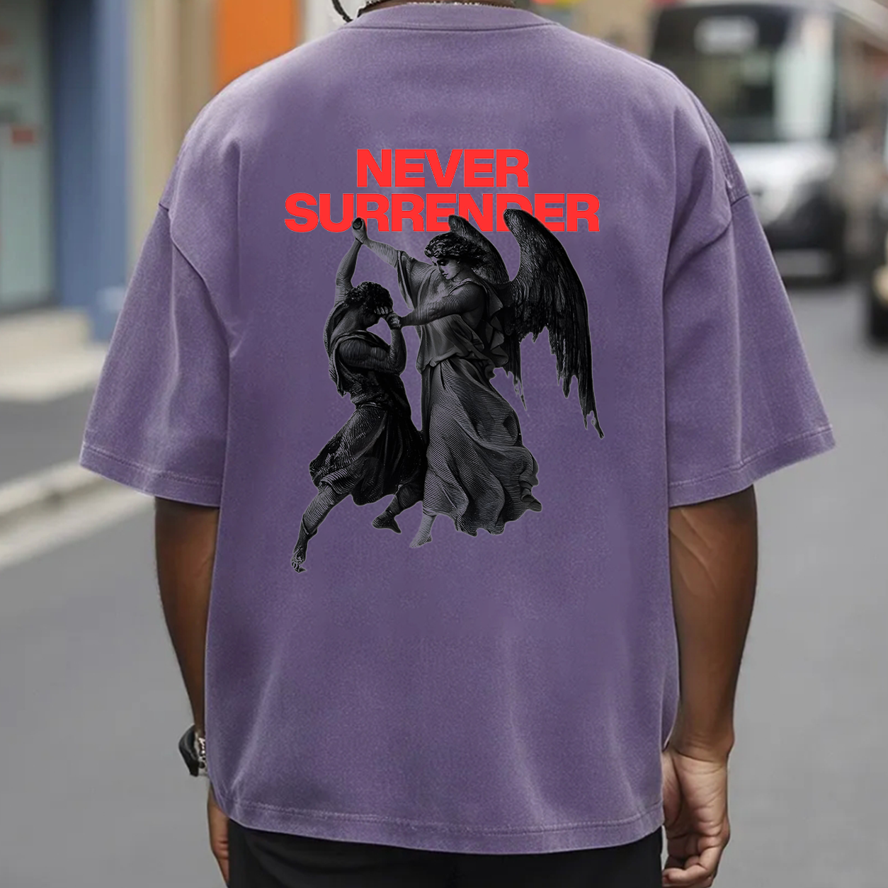 Never Surrender Fallen Angel T-Shirt & Hoodie