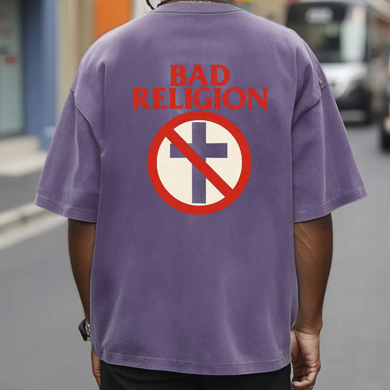 Bad Religion Anti-Cross Graphic T-Shirt & Hoodie