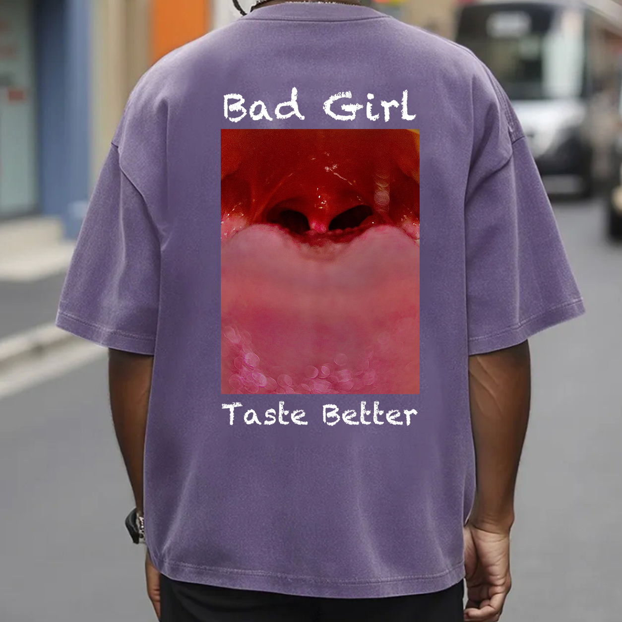 Bad Girl Taste Better Red Graphic T-Shirt & Hoodie