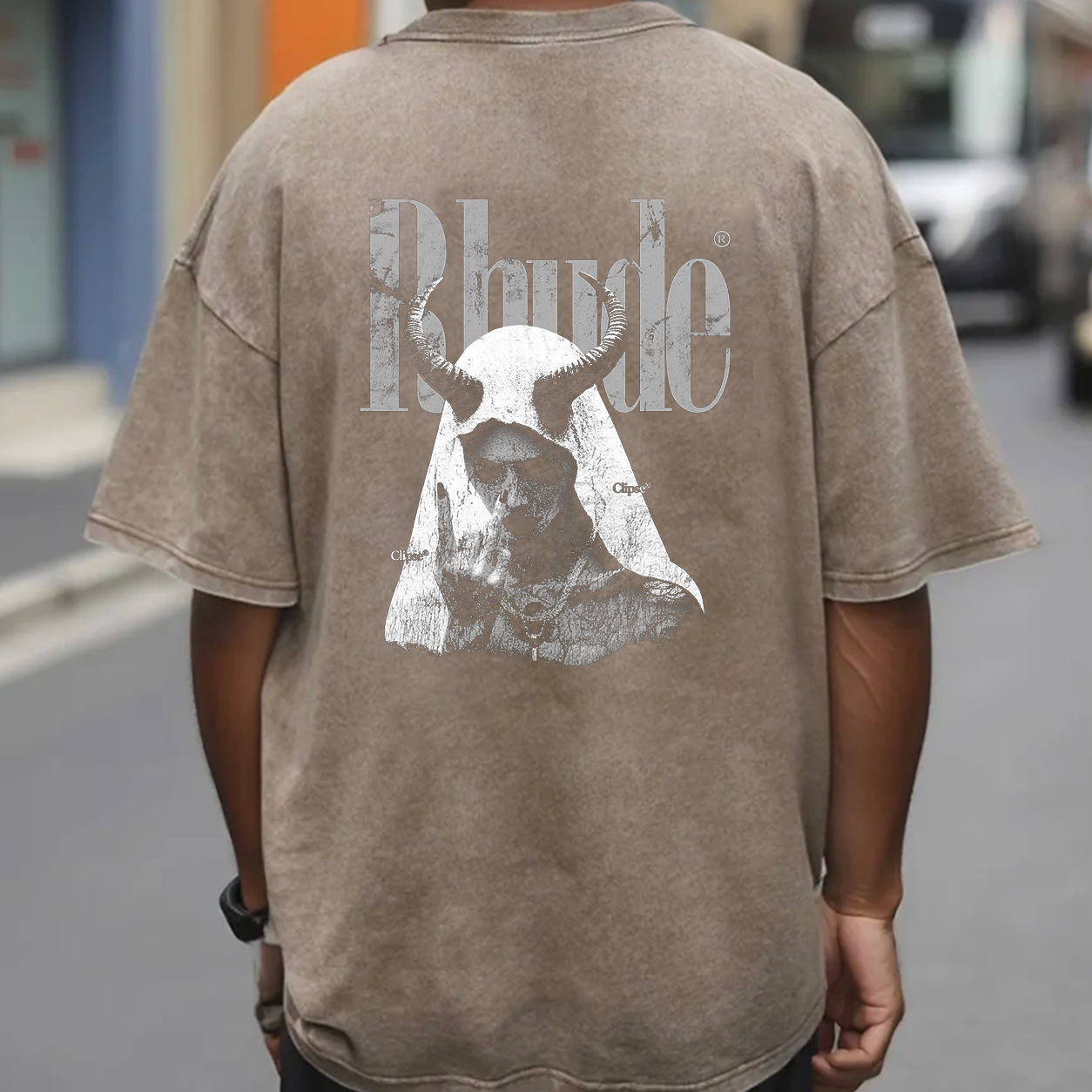 Rude Horned Nun Gothic Graphic T-Shirt & Hoodie