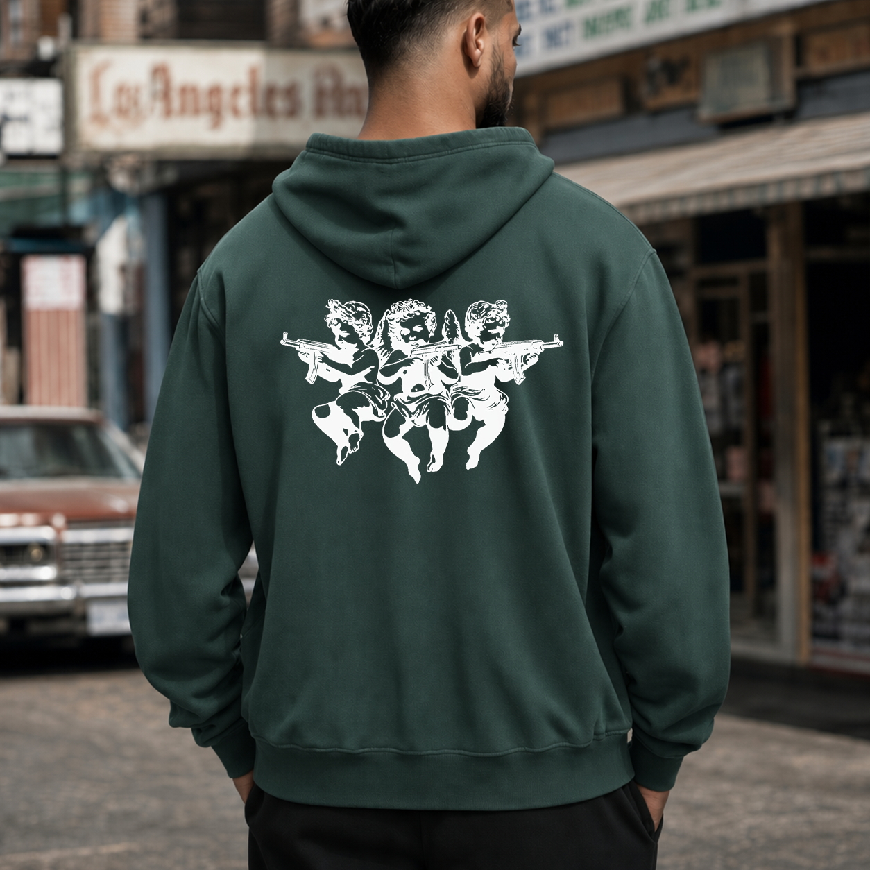 Armed Cherub Angels Graphic T-Shirt & Hoodie