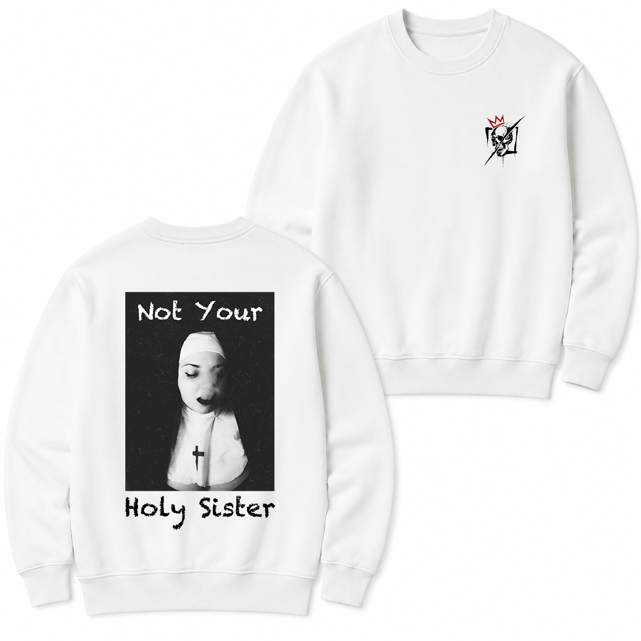 Not Your Holy Sister Vintage Nun T-Shirt & Hoodie