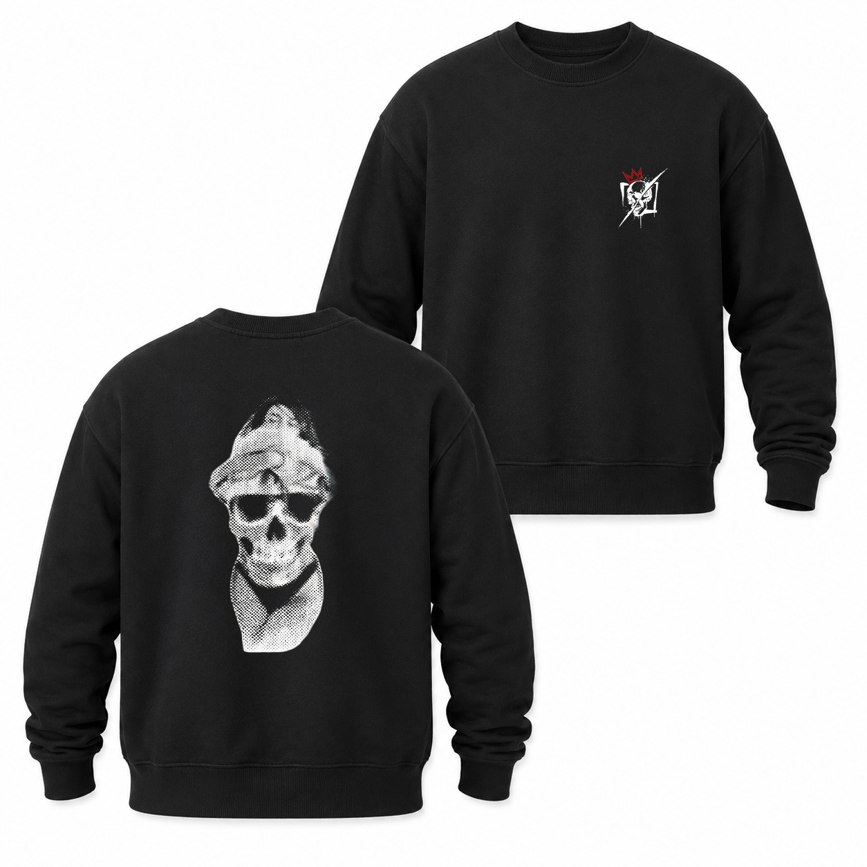 Skull Bandana Streetwear Graphic T-Shirt & Hoodie