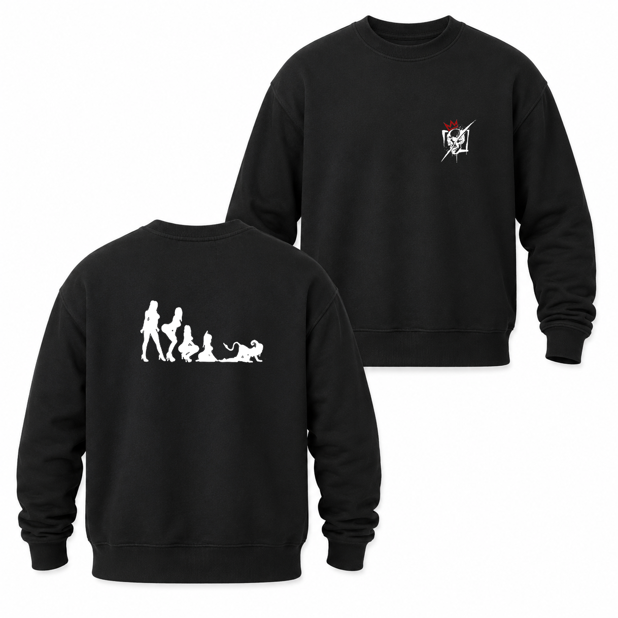 Adult Evolution Funny Graphic T-Shirt & Hoodie