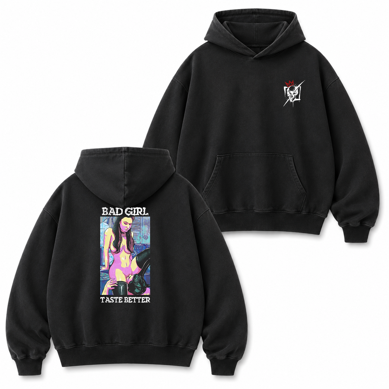 Bad Girl Taste Better Pin-Up T-Shirt & Hoodie