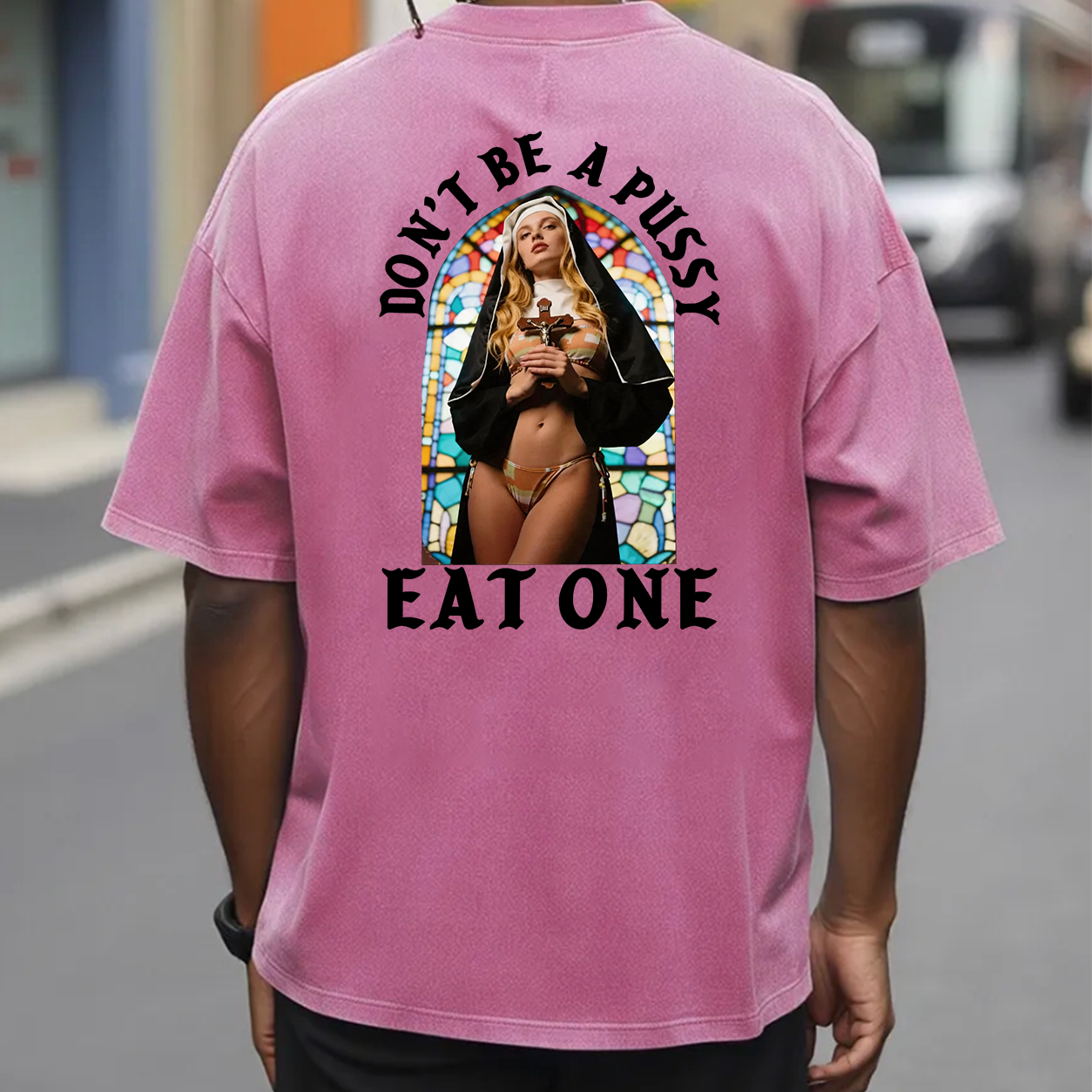 Don’t Be a Pussy Funny Adult T-Shirt & Hoodie