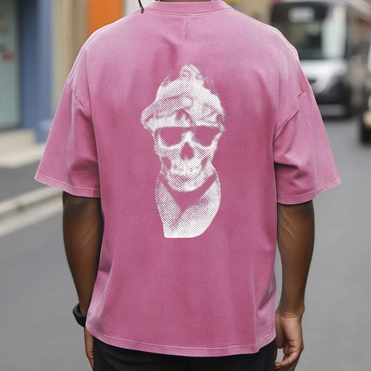 Skull Bandana Streetwear Graphic T-Shirt & Hoodie