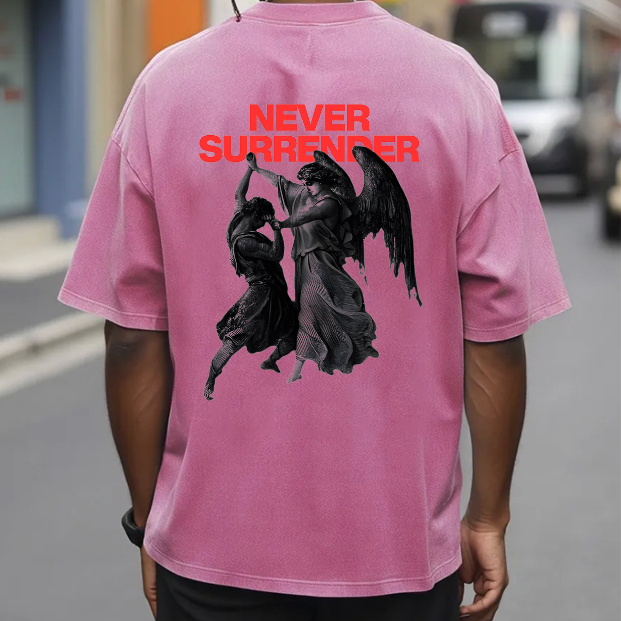 Never Surrender Fallen Angel T-Shirt & Hoodie