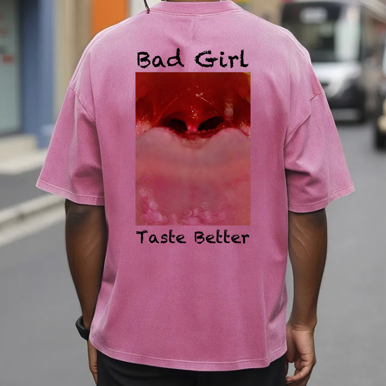 Bad Girl Taste Better Red Graphic T-Shirt & Hoodie