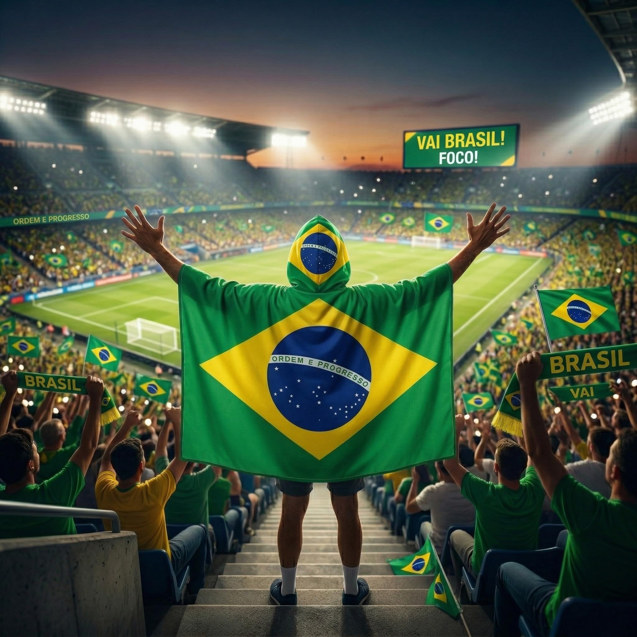 FIFA Word Cup 2026 National Flag Cape