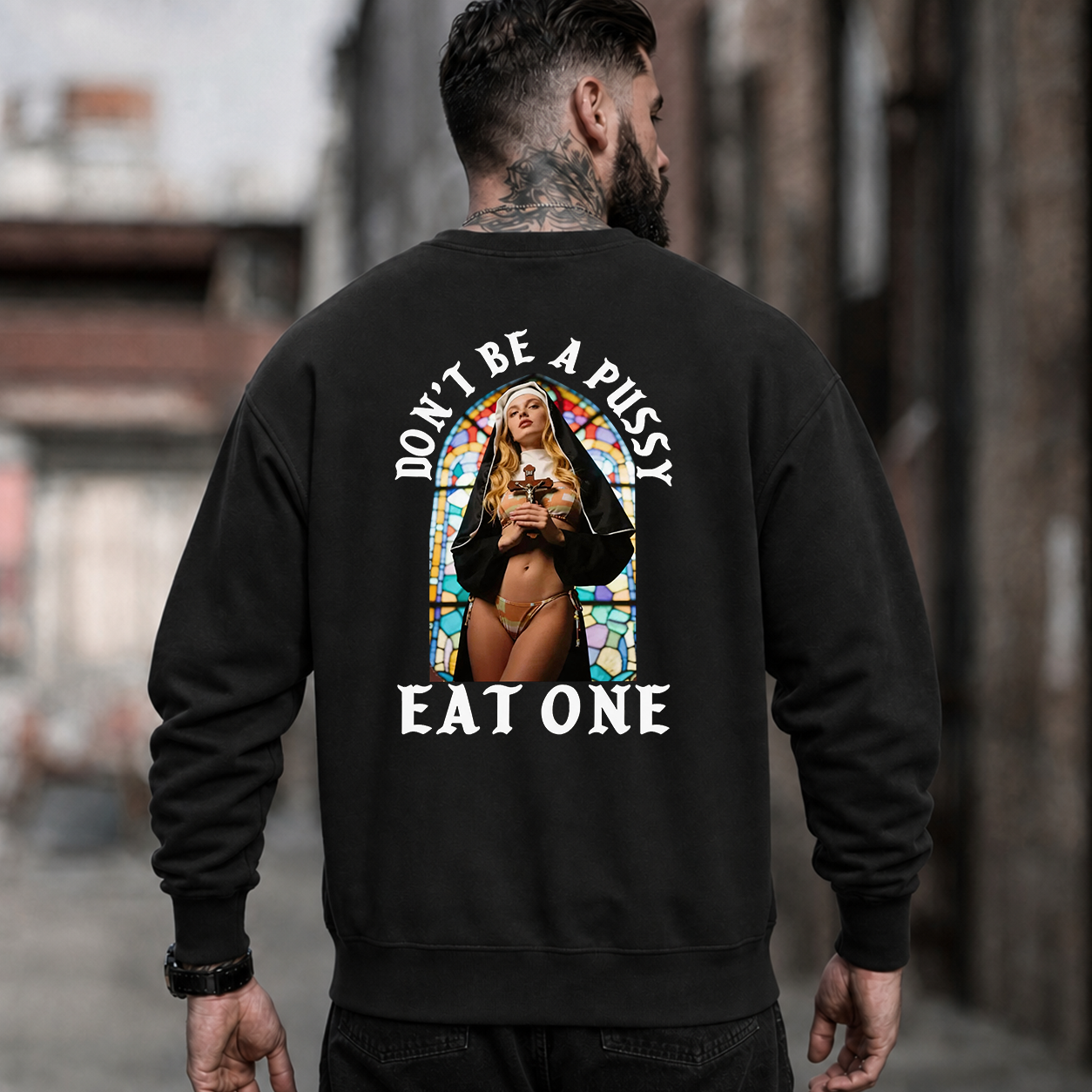 Don’t Be a Pussy Funny Adult T-Shirt & Hoodie