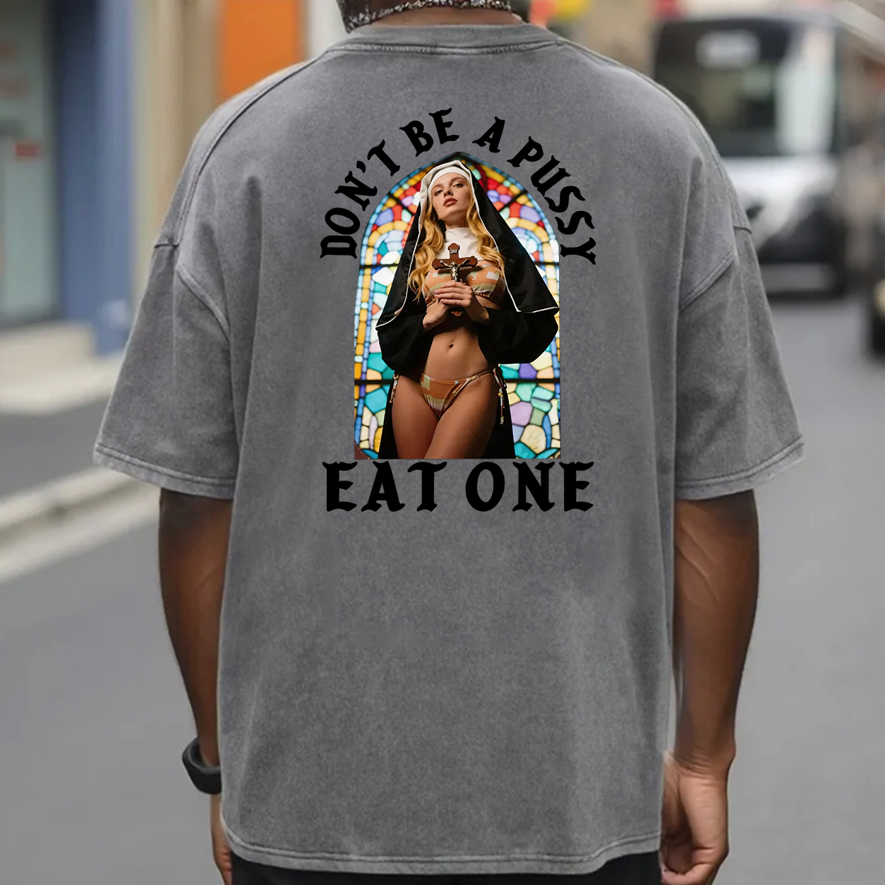 Don’t Be a Pussy Funny Adult T-Shirt & Hoodie