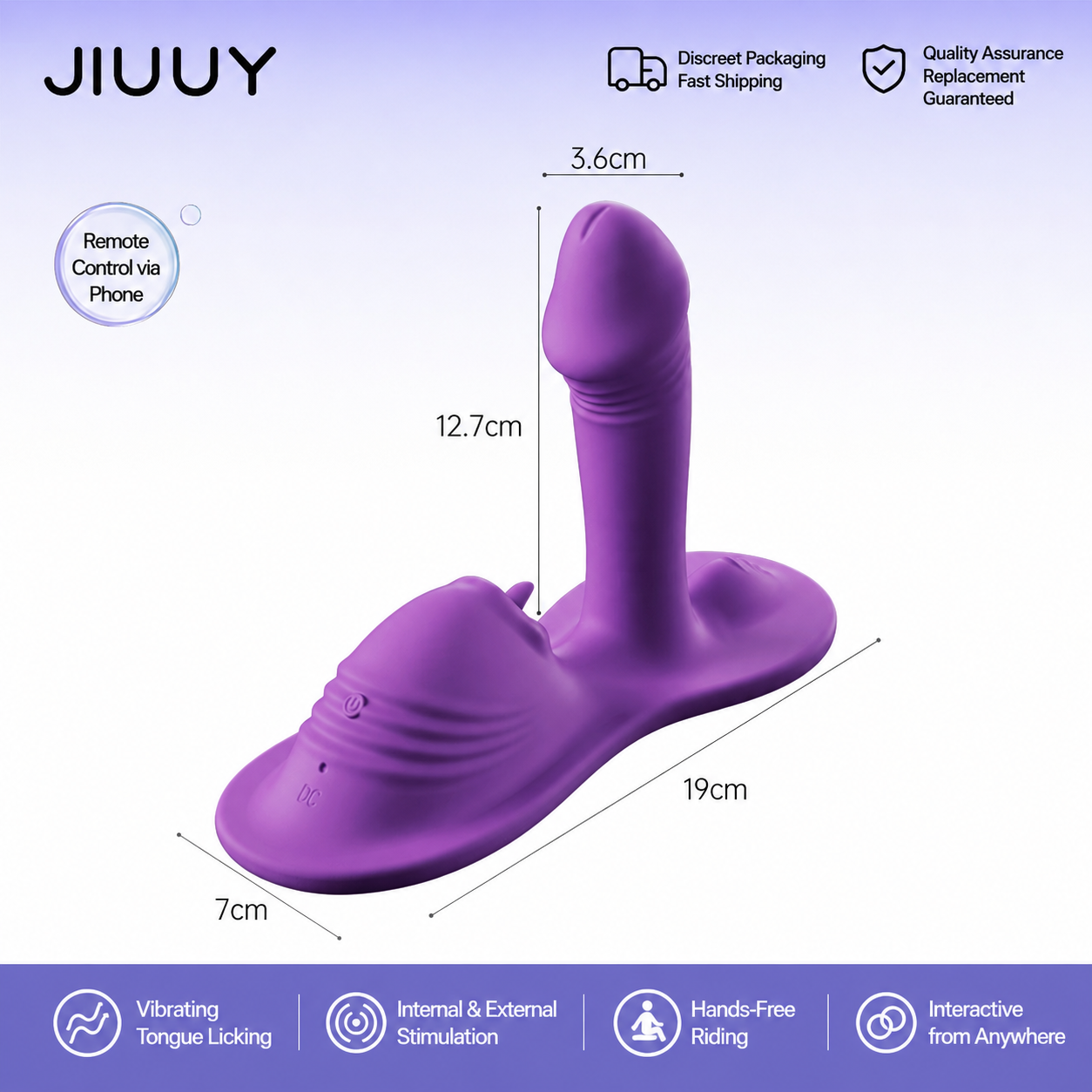 Bluetooth App-Controlled Vibrating Cushion