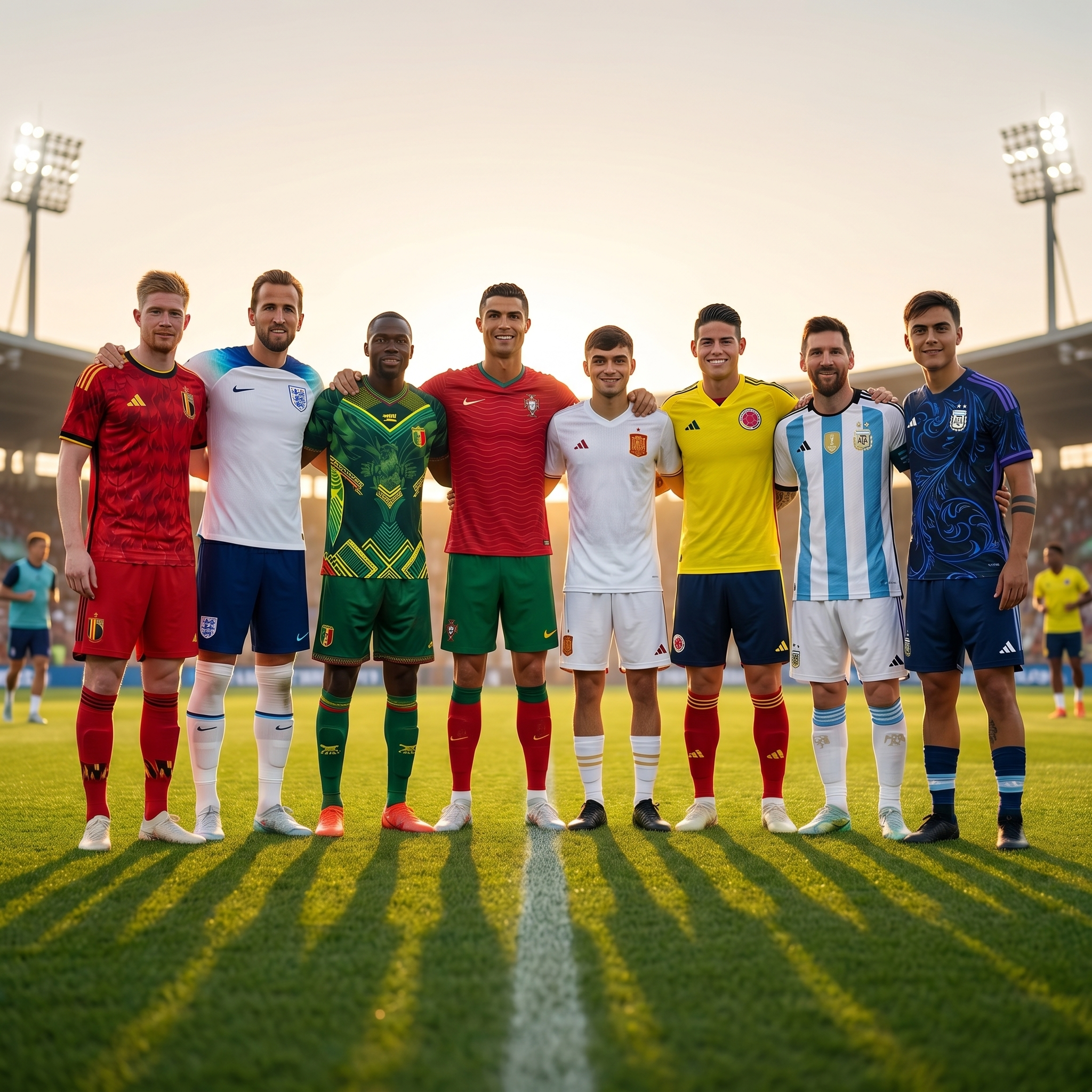 2026 World Cup Fan Jersey | Home & Away Kit T-shirts